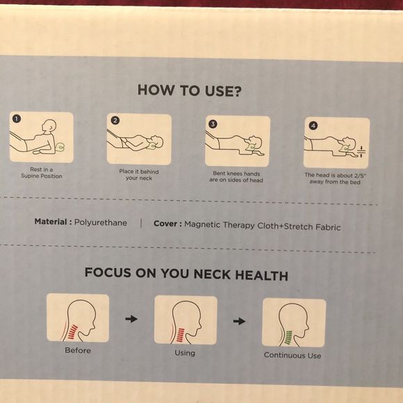 Neck and Shoulder Relaxer for Pain Relief, Two Side Use Neck Stretcher - Picture 4 of 6